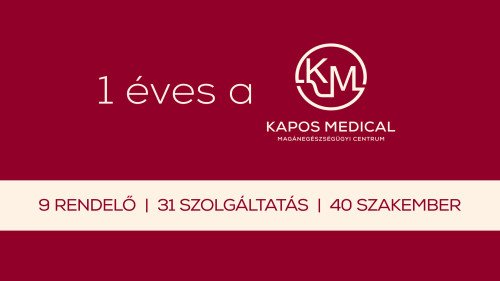 1 ÉVE A BETEGEK SZOLGÁLATÁBAN