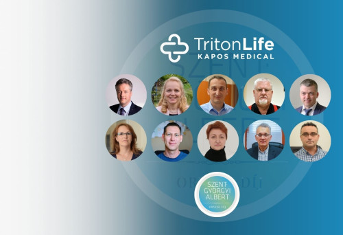 Szavazzon a TritonLife Kapos Medical kiváló orvosaira a Szent-Györgyi Albert Orvosi Díjért!